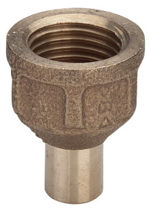Produktbild: Viega Rotguss Lötanschluss 4246G Übergangsmuffe 15 mm x 1/2" IG