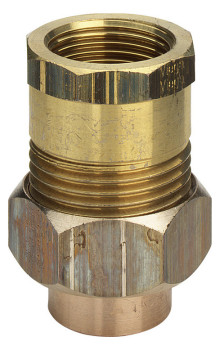 Produktbild: Viega Rotguss Lötanschluss 4340G Verschraubung konischdichtend 15 mm x 1/2" IG