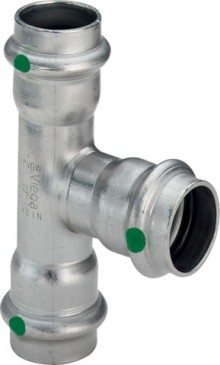 Produktbild: Viega SANPRESS INOX T-Stück Edelstahl 2318 18 x 15 x 18 mm 