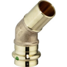 Produktbild: Viega SANPRESS Bogen 45&deg;IA Rotguss 2226.1 15 mm 