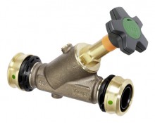 Produktbild: Viega Schrägsitzventil mit SC Easytop 5337.5 in 25mm Rotguss