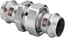 Produktbild: Viega TEMPONOX Übergangsverschraubung, 1760 22 mm für Heizung und Kühlung, Edelstahl