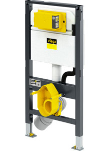 Produktbild: Viega  PREVISTA DRY Element f&uuml;r Wand-WC 980 mm, Dusch-WC-Anschluss, UP-Spk. 3H PREVISTA DRY Element f&uuml;r Wand-WC 980 mm, Dusch-WC-Anschluss, UP-Spk. 3H