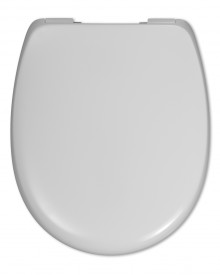 Produktbild: WC-Sitz mit Take off softclose, Scharniere Edelstahl, weiß  passend auf alle handelsüblichen WC-Modelle