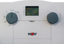 Produktbild: WOLF analoger Raumtemperaturregler ART mit Tagesprogramm 