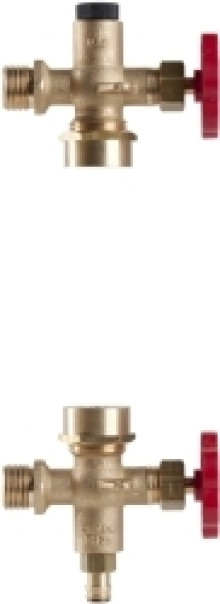 Produktbild: Wasserstandanzeiger-Set 1/2" Messing, m. Metall-Handrad