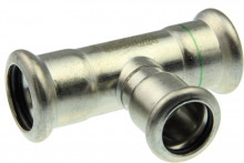 Produktbild: XPress Edelstahl T-St&uuml;ck XPS 130 R d 18 x 15 x 18 mit EPDM O-Ring 