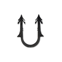 Produktbild: ZEWOTHERM Tackernadeln PREMIUM schwarz m.Folienkr., Klebestr. LE=1000St