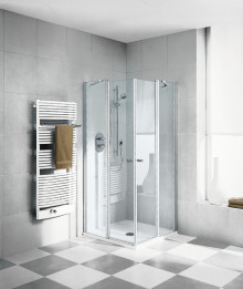 Produktbild: Diana S200 Eck-Halbt. re und li.EOR 0800x1850mm  Aufpreis Milchglas