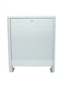 Produktbild: ROTH AP-Verteilerschrank weiß RAL 9016 Gr .3, 1150 x 790-880 x 140 mm, BxHxT