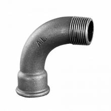 Produktbild: schwarz Bogen 1 1/4" IA 90&deg; Nr. 1