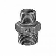 Produktbild: schwarz Doppelnippel reduziert  1/2x3/8 Nr. 245