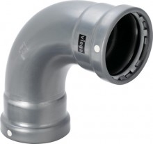 Produktbild: VIEGA MEGAPRESS S Bogen 4216XL 90&deg; 4"