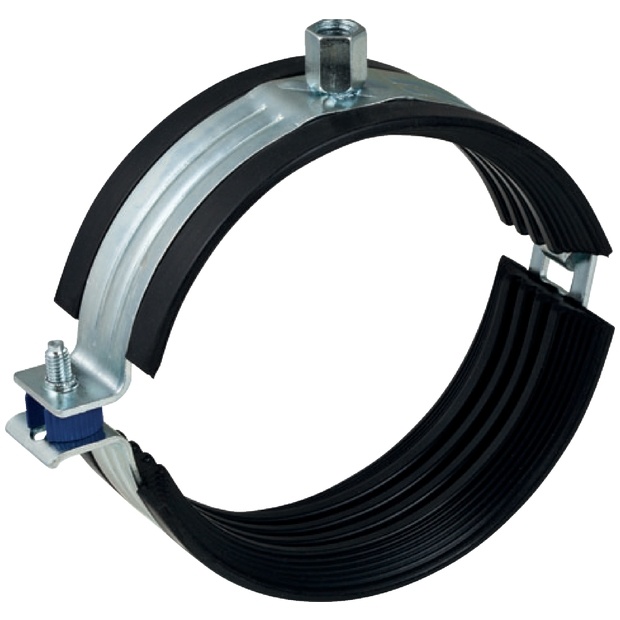 GEBERIT Silent-Pro Rohrschelle gedämmt DN 50 mm mit Gewindemuffe 