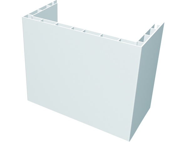 Hz Steigstrangprofil U Form Stp 50 100 Mm Nr 780 Weiss 3 Meter
