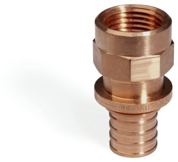 REHAU RAUTITAN Ubergang RX+, IG 25 mm x 3/4\" IG, Rotguss bleifrei ...