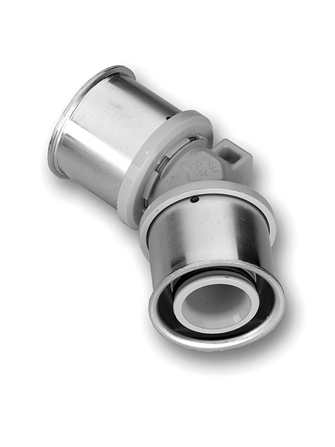 Produktbild von 5 Stück Pressfittings Kupfer Bogen 28 90° 2 Uffen- 1 Produkt Für Gas Trinkwasser Und Heizung
