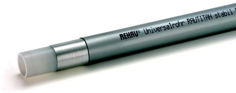 Rehau RAUTITAN Universalrohr stabil 40 x 6,0 mm in 5 m Stangen ...