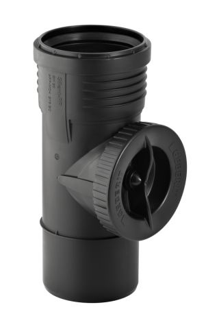 GEBERIT Silent-PP Reinigungsöffnung 90° mit Muffe, DN 110 mm 