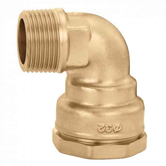 Raccordo A Gomito 90° In PE Per Tubo 32 Mm - Filetto Esterno 1 Pollice, 16 Bar, Resistente UV