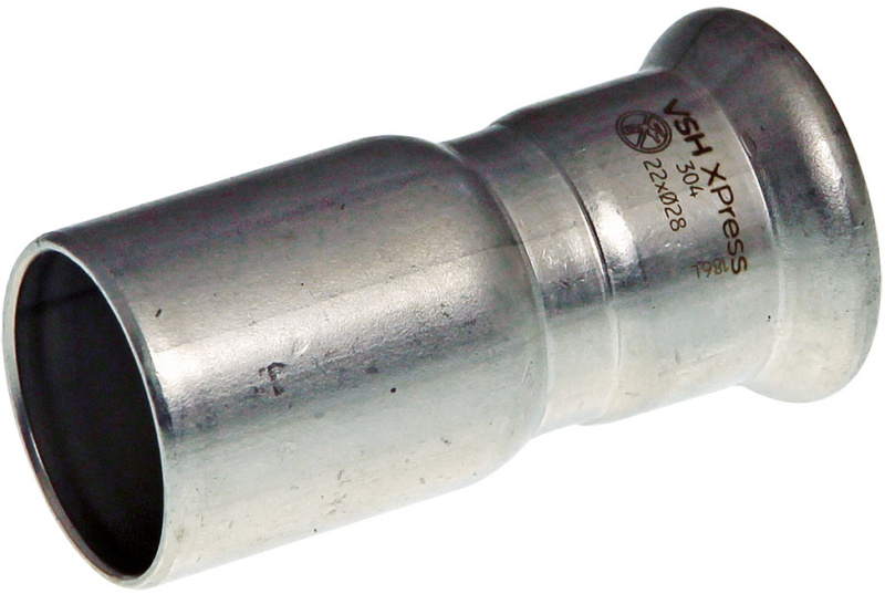 123460511 | XPress Edelstahl 304 Reduziernippel 108 x 88,9 mm für Heizung 123460511 | XPress Edelstahl 304 Reduziernippel 108 x 88,9 mm für Heizung